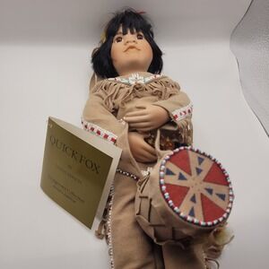Georgetown Collection Quick Fox Porcelain Doll by Linda Mason Artist Edition COA